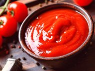 Рецепта Вкусен домашен кетчуп с канела, кимион и горчица без нишесте (зимнина)